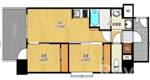 雑餉隈駅 徒歩3分 2階の物件間取画像